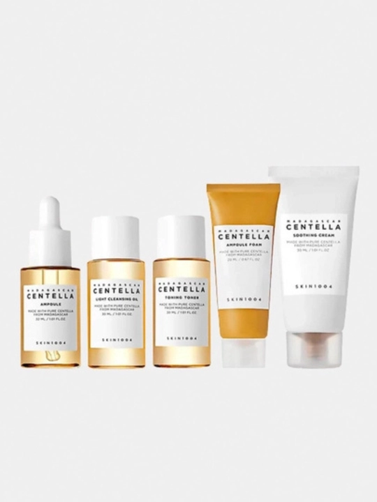 Yuz terisini parvarishlash to‘plami Madagascar Centella Travel Kit Premium Moisturizing Kit