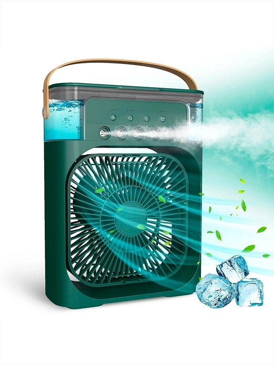 Stol usti mini havo sovutgich Air Cooler — 7 rangli LED, 5 rang variantida