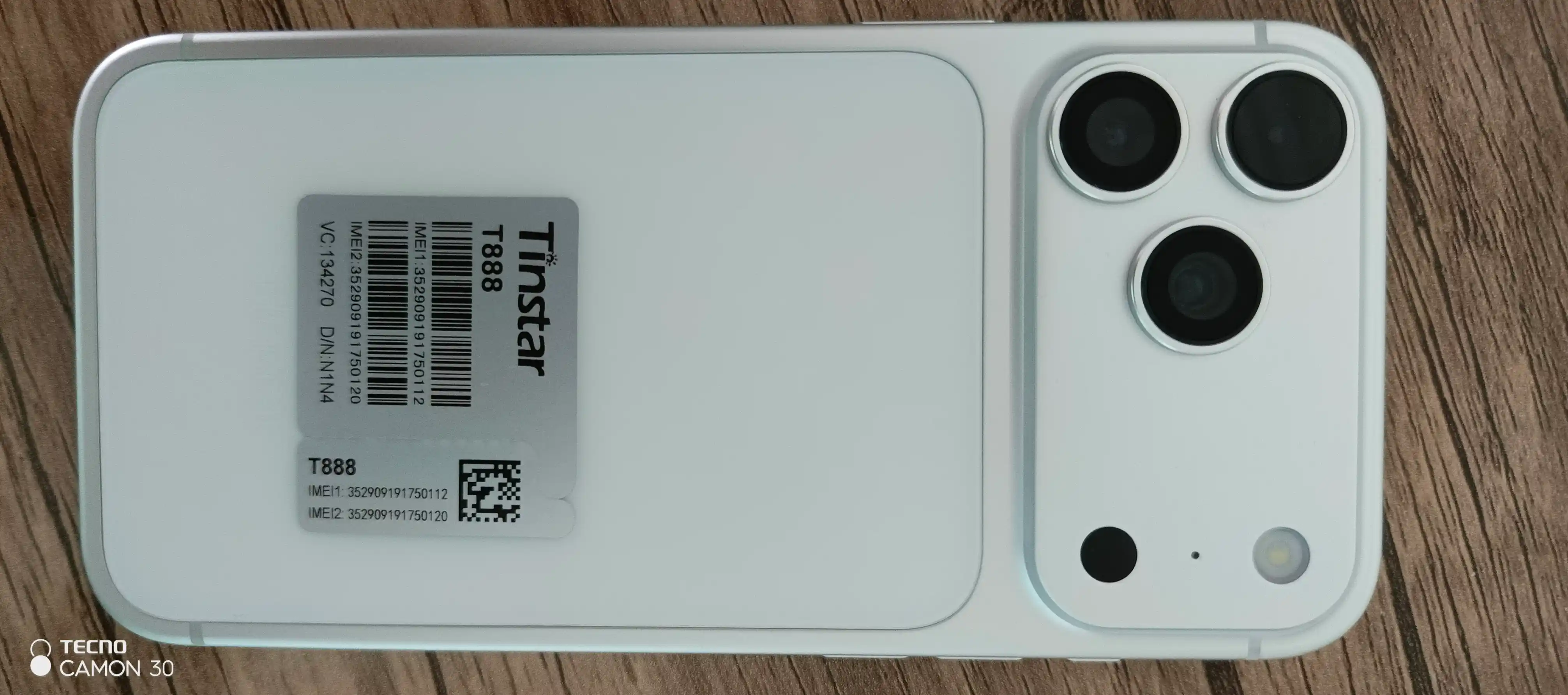 T 888 tinstar 17 Pro max 8 GB + 256 GB smartfoni