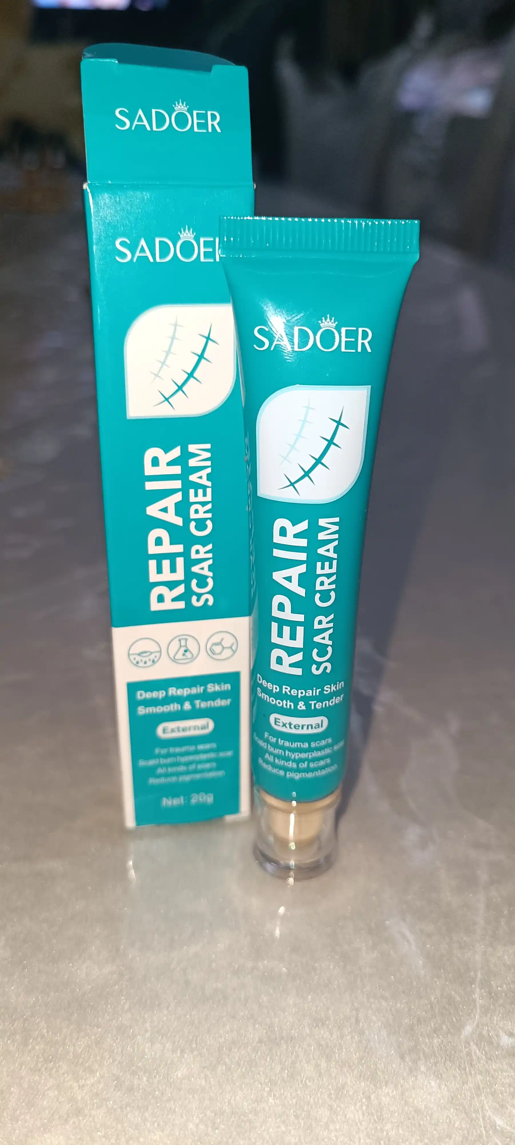 Гель для удаления шрамов Sadoer, 20 гр