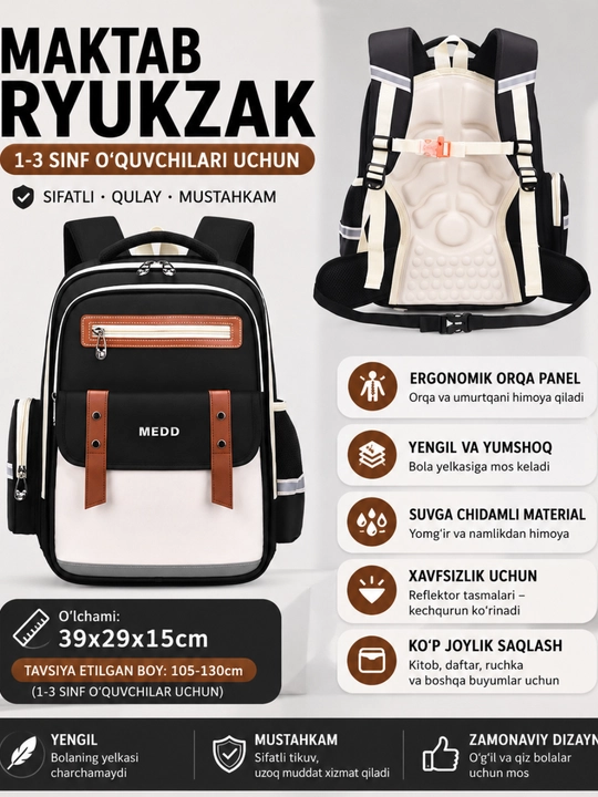 Bolalar maktab ryukzagi - 