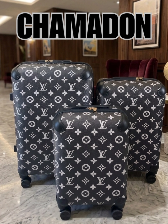 Chamadon g'ildirakli LV yo'l sayohat sumkasi molniyali - 
