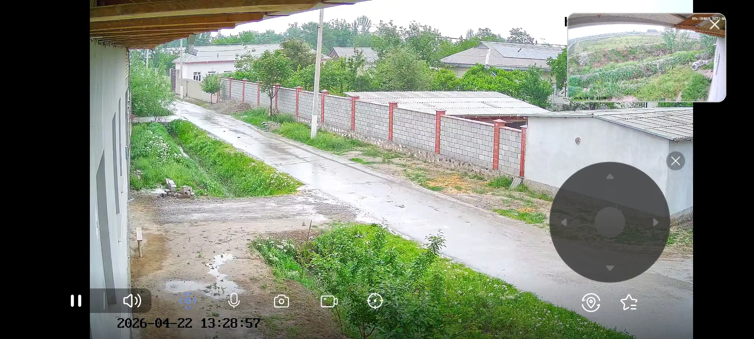 Ezviz kamera H9C 3k, 5+5, 4G va Wi-Fi qo"llap quvatlaydi, ikkala linza 5 Mp, rangli tasvir