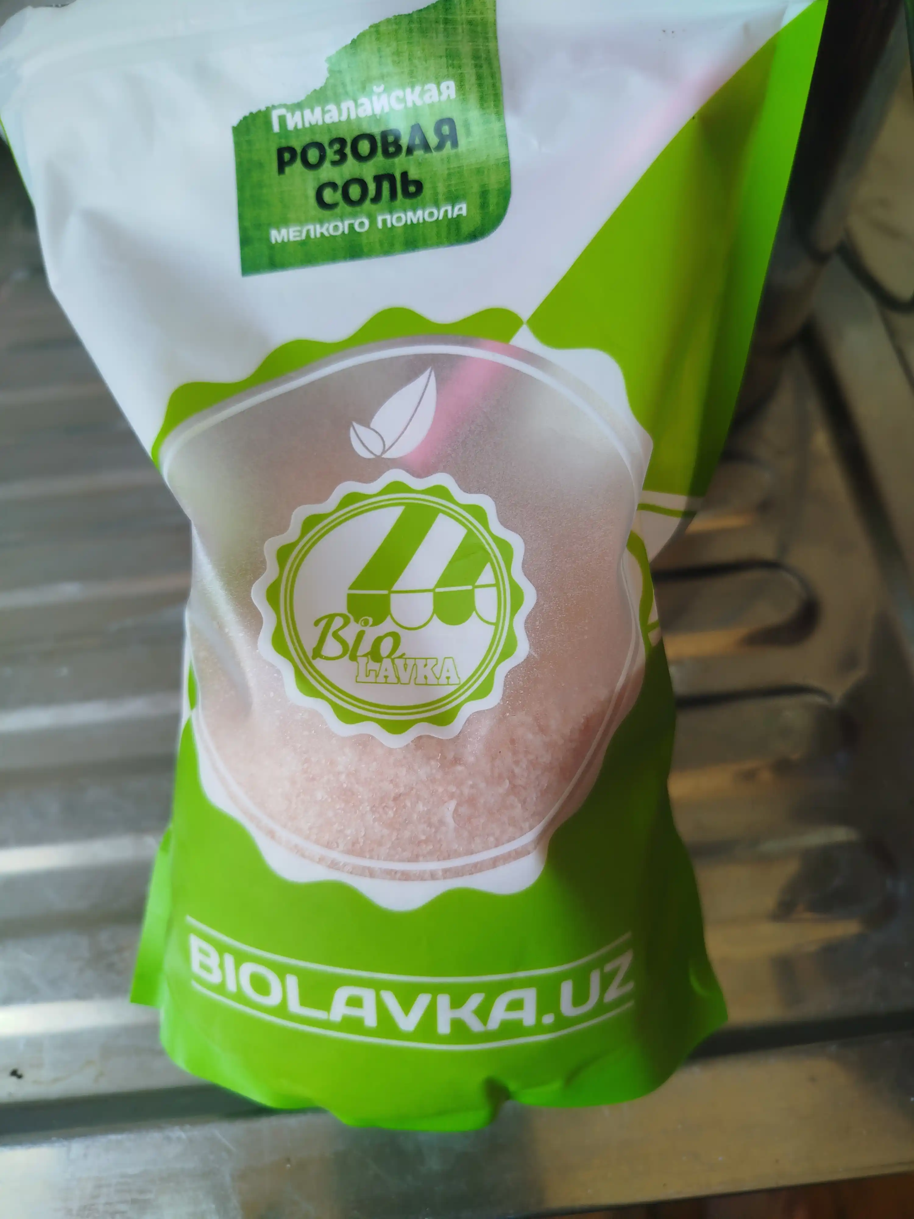Himoloy pushti rangli tuzi Biolavka, 700 gr