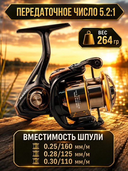 Катушка рыболовная