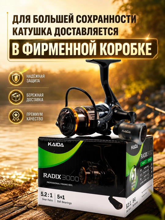 Катушка рыболовная