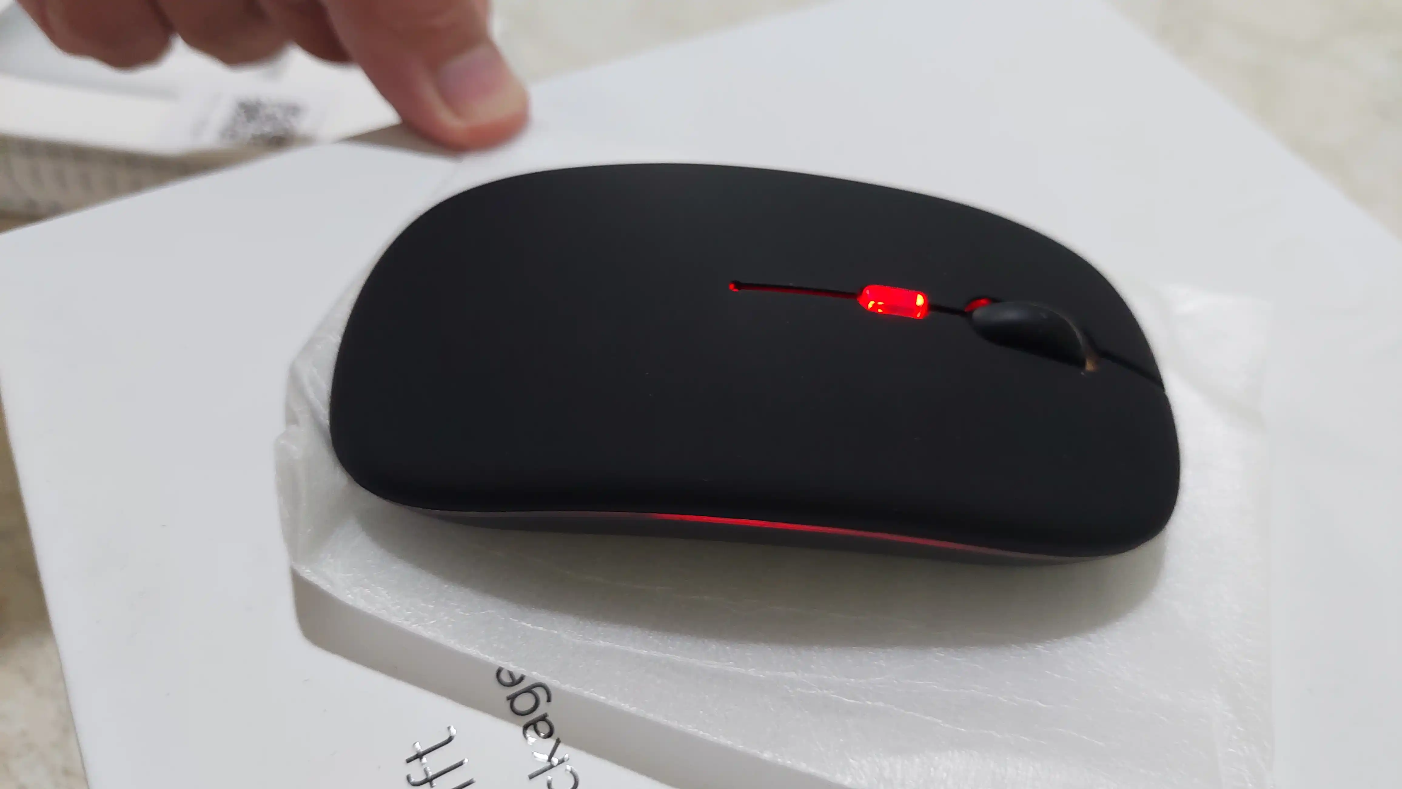 Kompyuter va noutbuk uchun shovqinsiz simsiz sichqoncha, RGB, Bluetooth