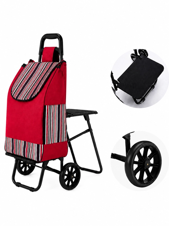 Arava sumka, shopper sumka, g'ildirakli sumka, bozor sumkasi, katta sumka, 30 kg yuk uchun