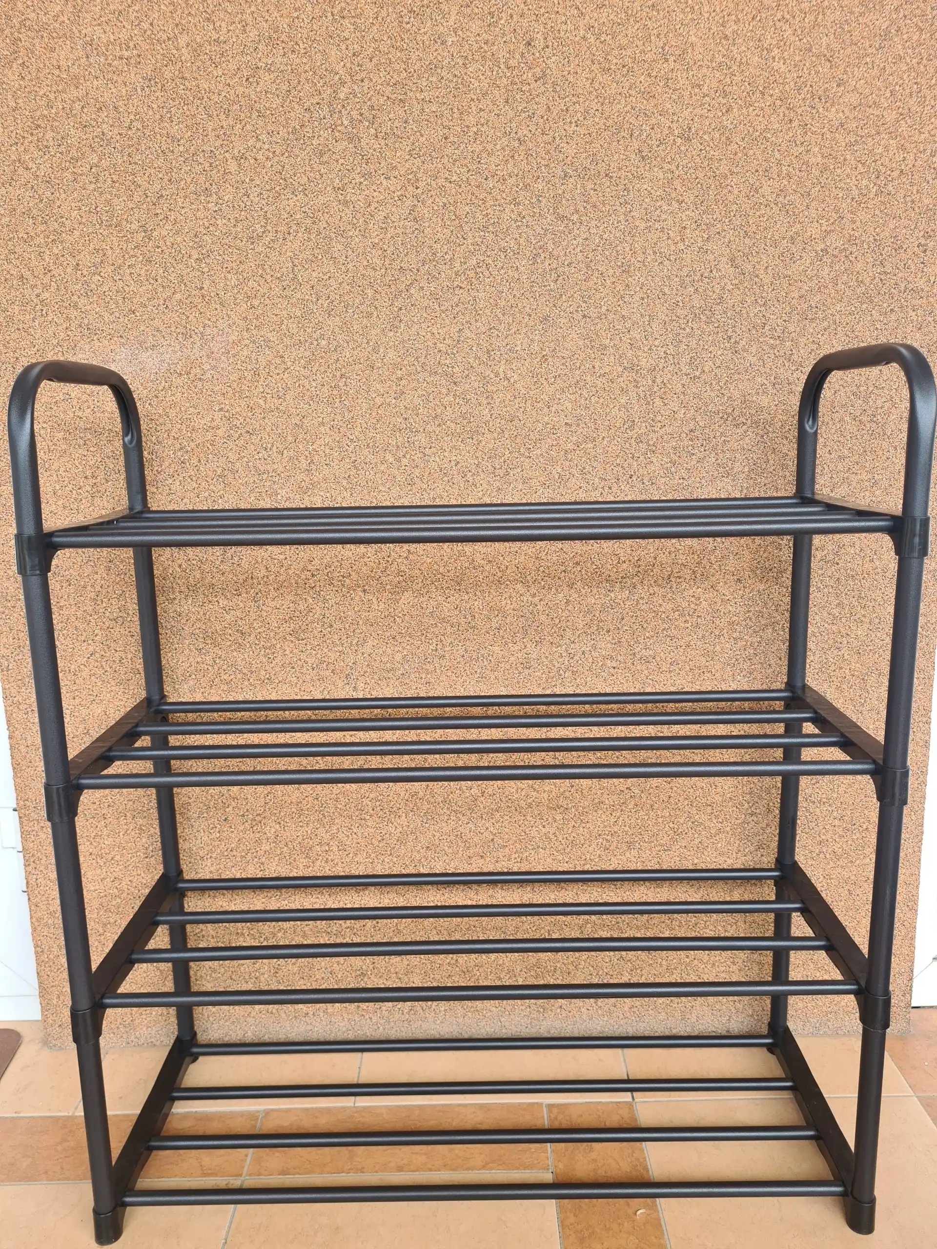Полка для обуви, 3, 4, 5 ярусов, Quadro 26 x 75 x 71, из стали