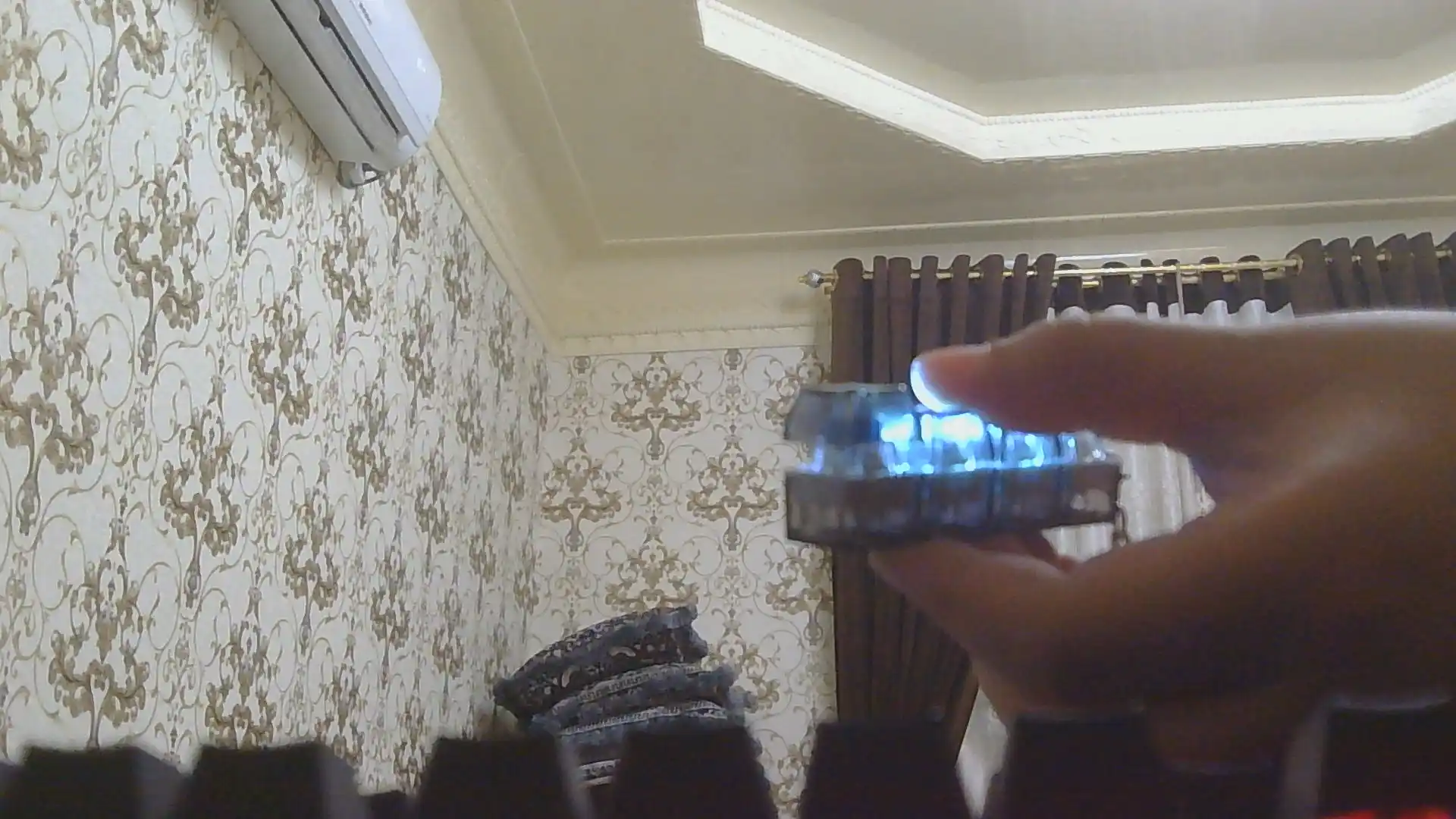 Антистресс-кликер с LED подсветкой, брелок антистресс, брелок клавиатура