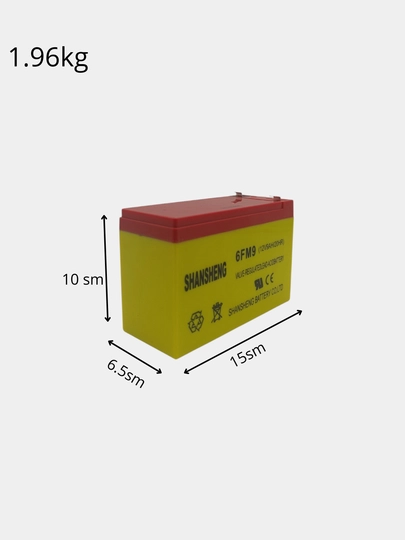 Akkumulyator 12V, 9Ah - 