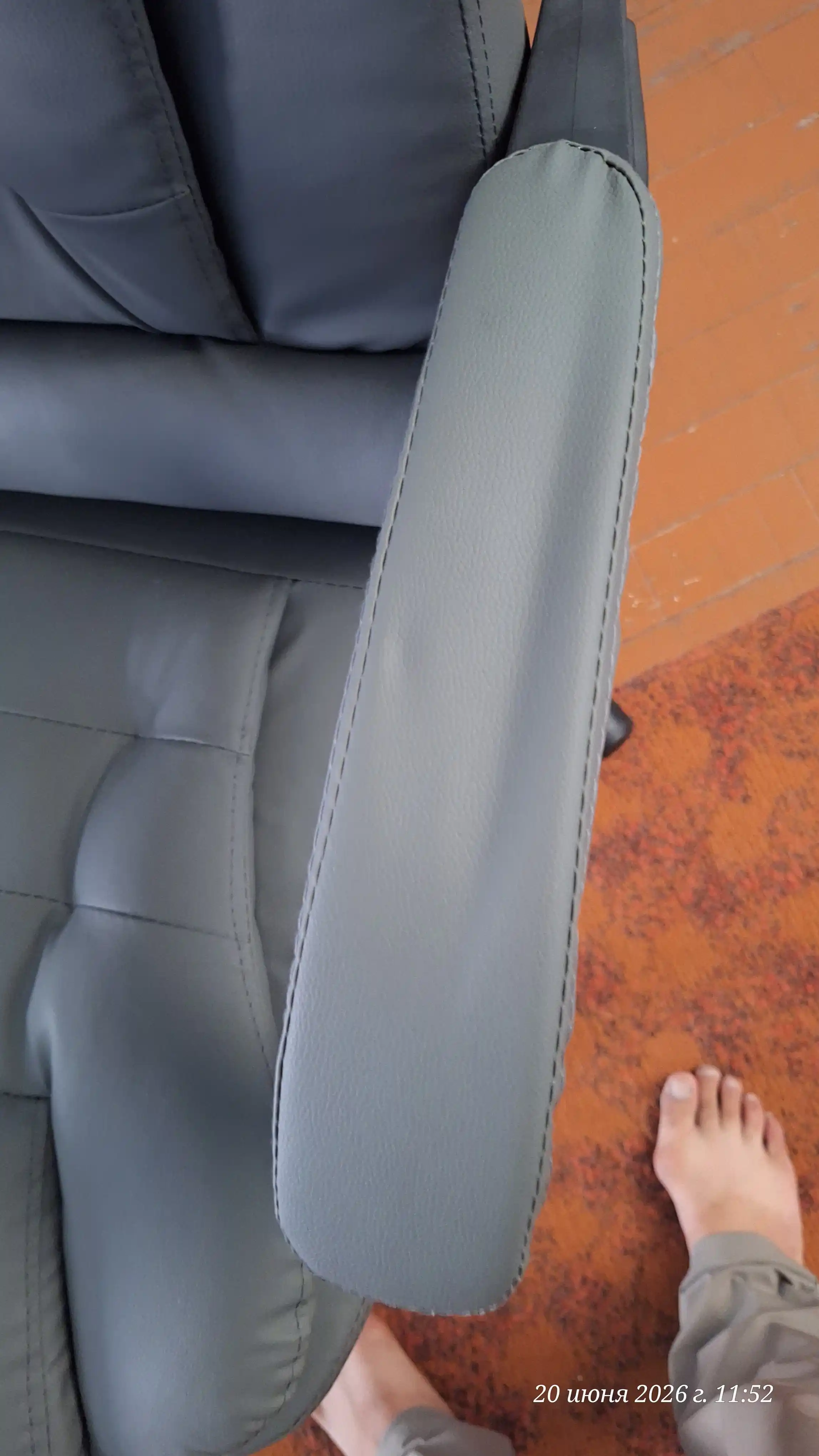 Uy va ofis uchun mo‘ljallangan ergonomik, tirsak tayanchi va sozlanadigan kreslosi FIDGO