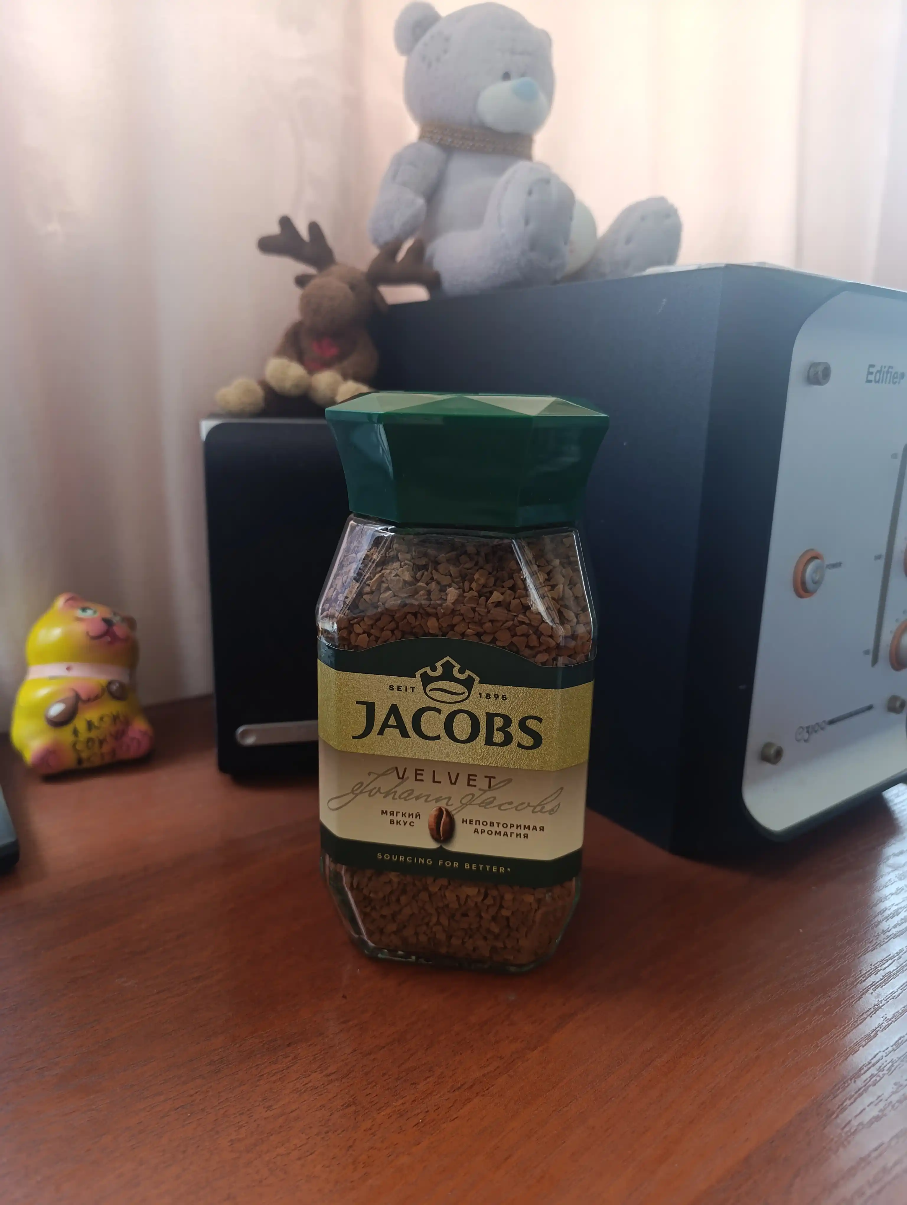 Растворимый кофе Jacobs Monarch "Velvet", 190 гр