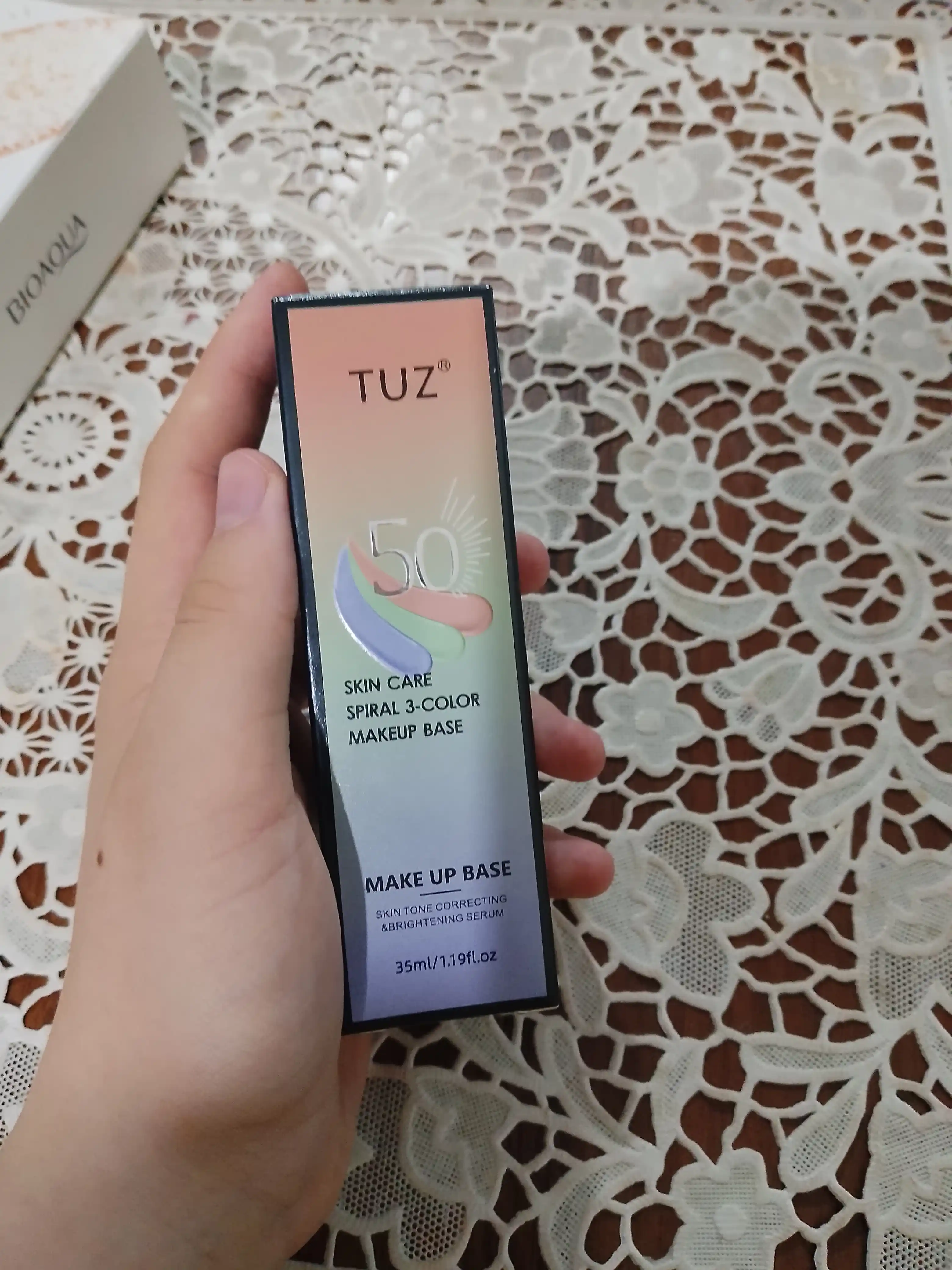 База под макияж TUZ, 5 в 1, праймер, основа для лица, 35 мл