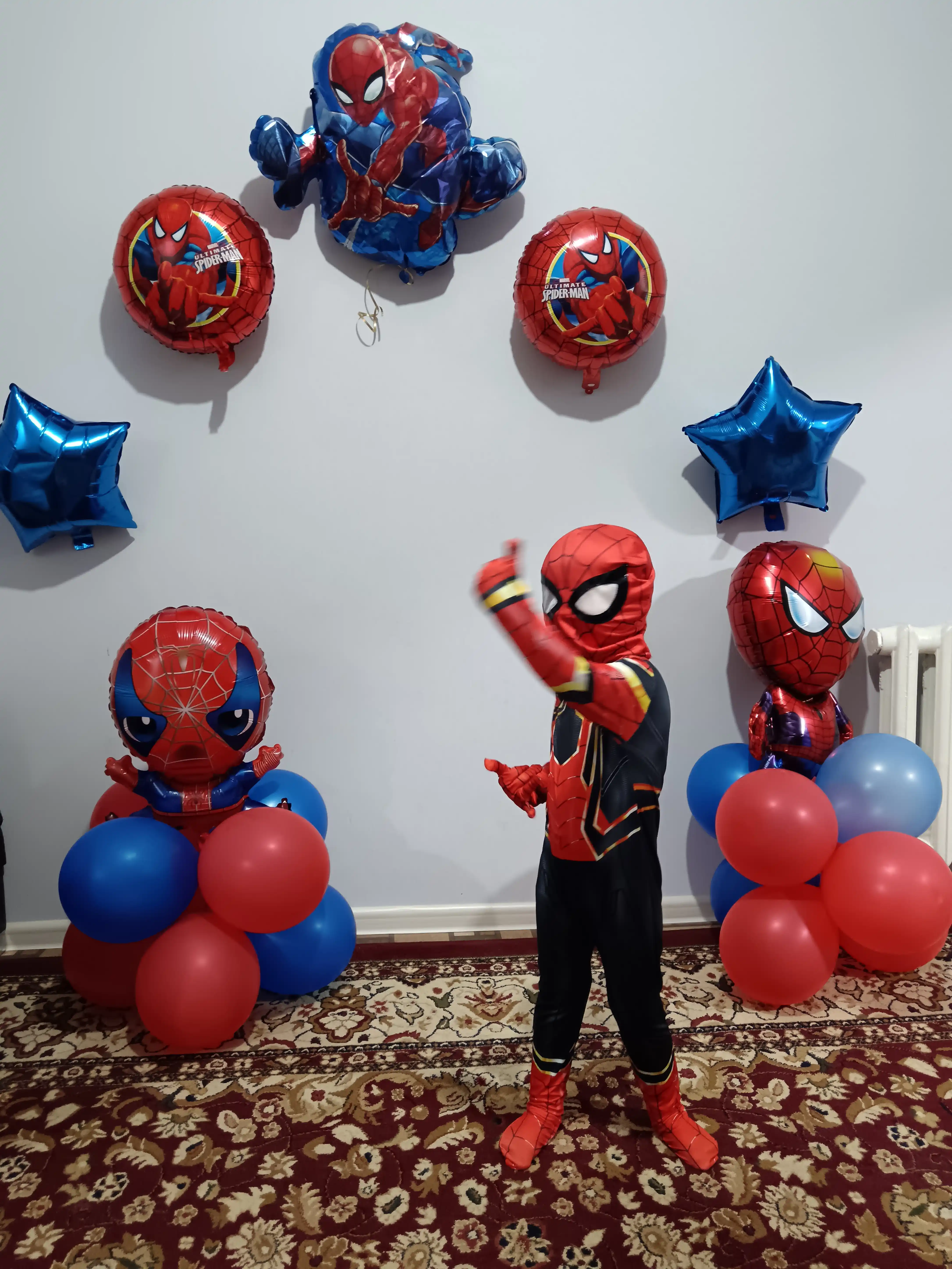 O‘rgimchak odam bolalar kostyumi, Spiderman, bayram uchun