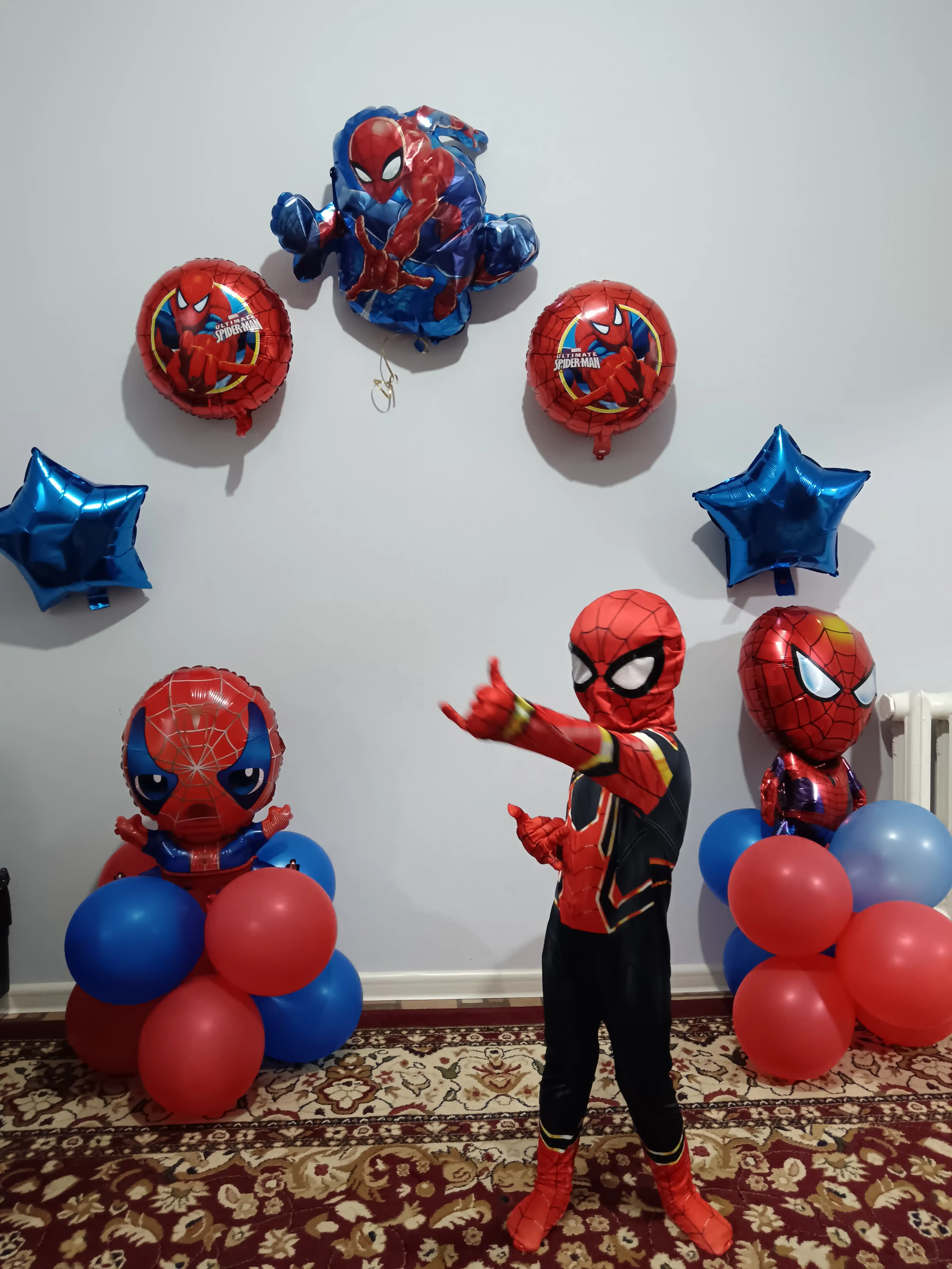 O‘rgimchak odam bolalar kostyumi, Spiderman, bayram uchun