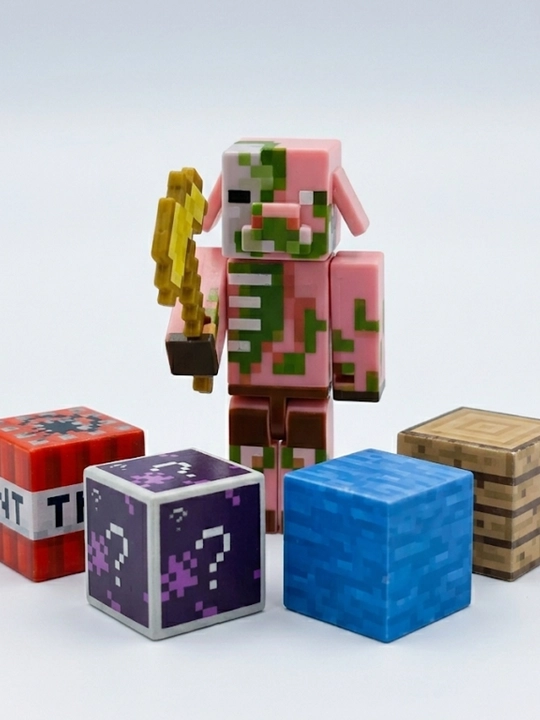 Minecraft My World magnit konstruktori, bolalar uchun rivojlantiruvchi kubiklar