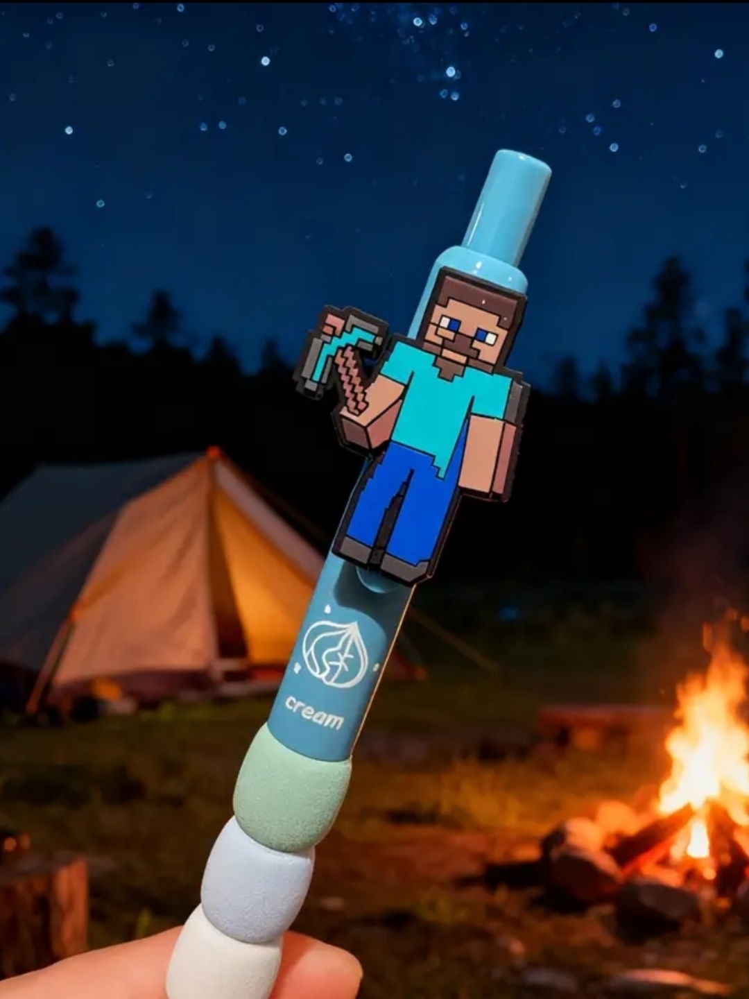 Набор шариковых ручек в стиле Minecraft и Demon Hunters – 5 и 6 штук