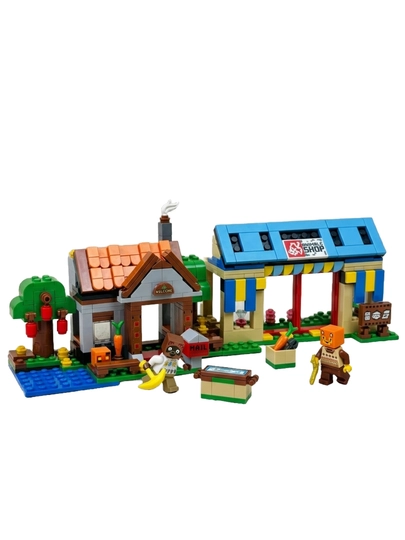 Конструктор Minecraft LB323 с шариковой трассой и фигурками, 578 деталей, подарок внутри