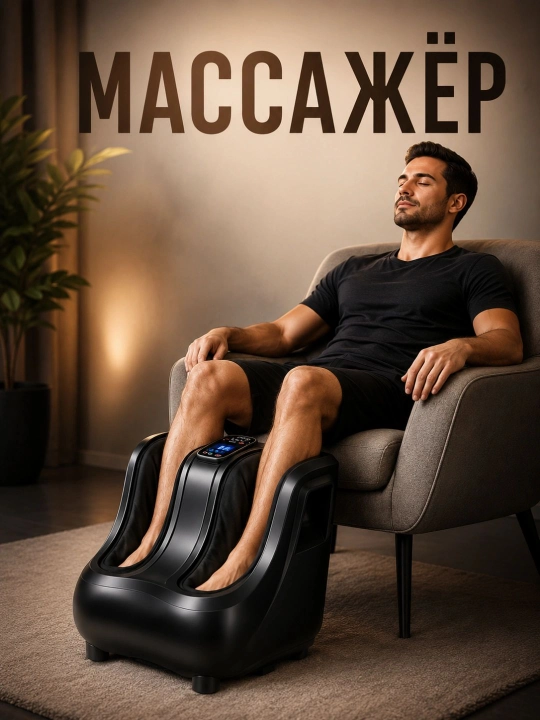 Электрический массажер для ног, 3 в 1 - 