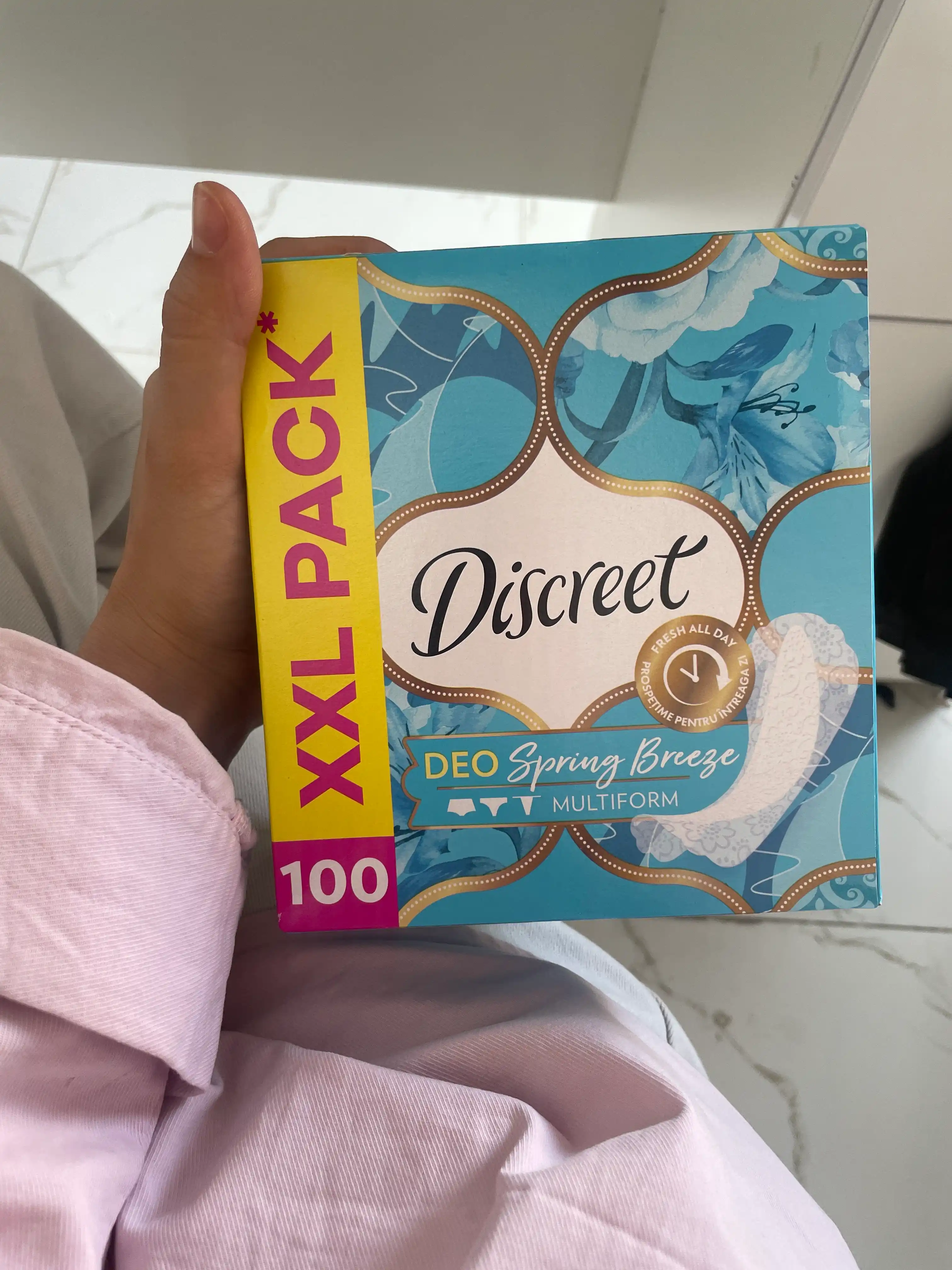DISCREET Deo Ежедневные прокладки Spring Breeze, 100 шт