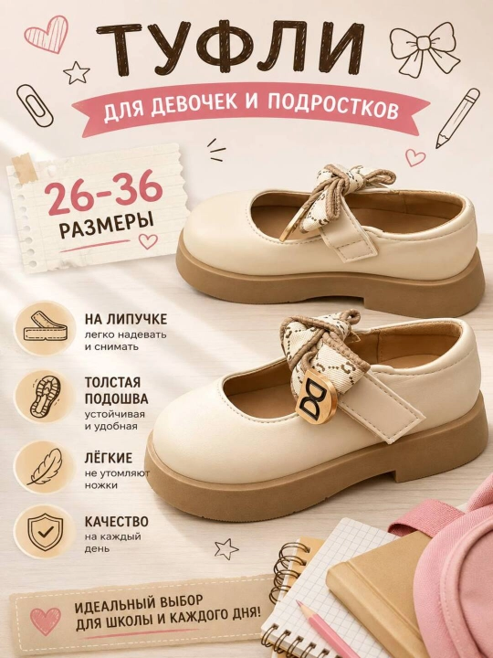Туфли для девочек