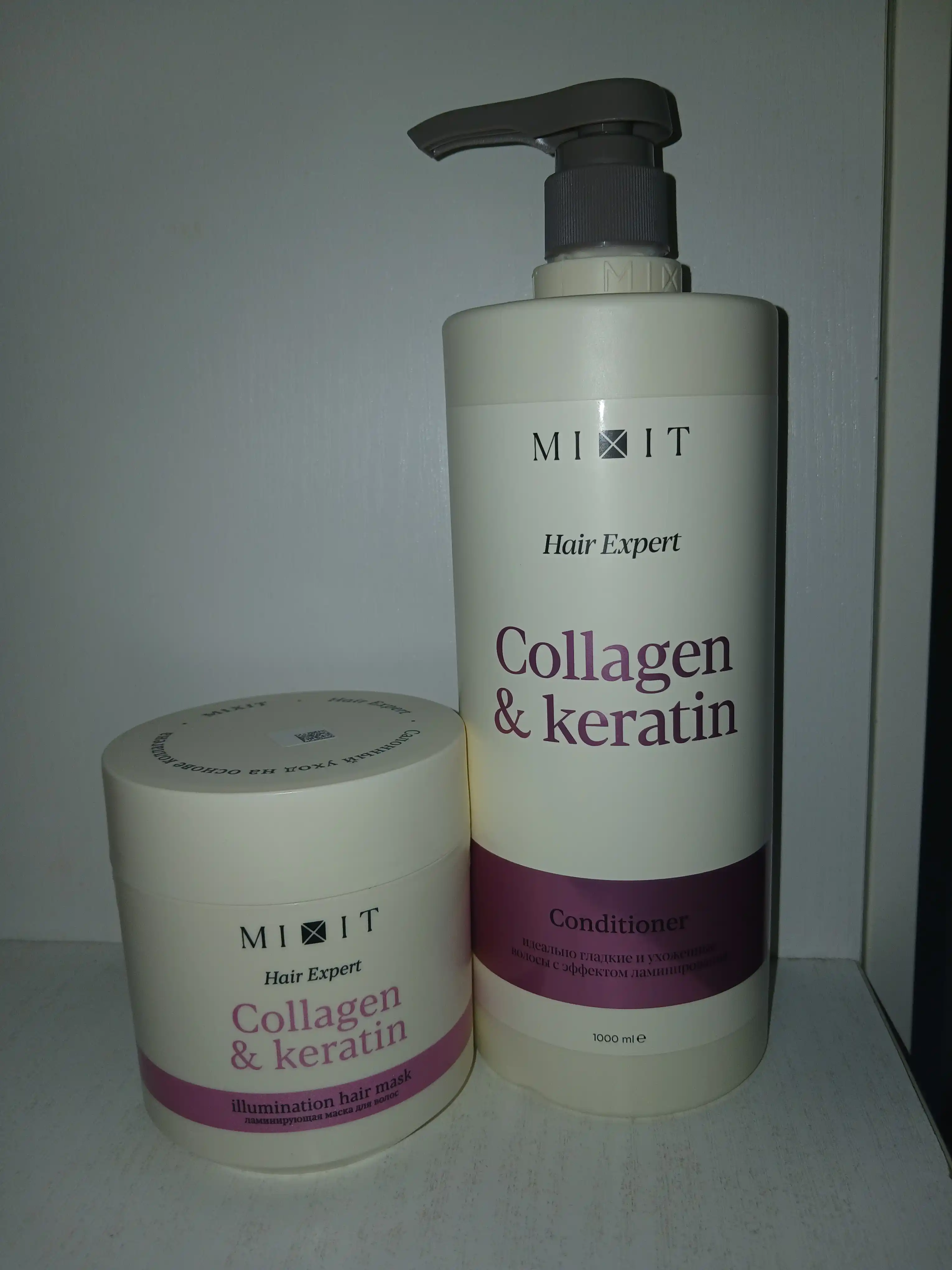 MIXIT Hair Expert Collagen + Keratin konditsioner 1000 ml