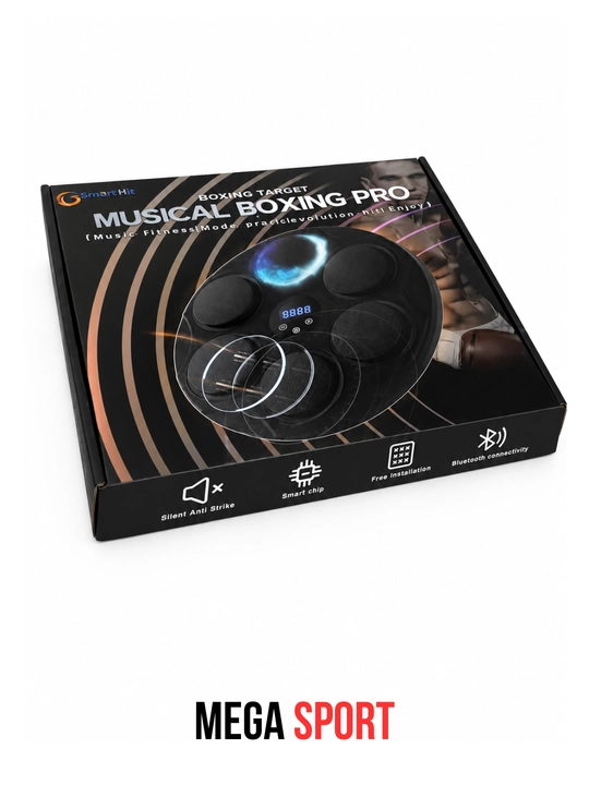 Musical Boxing Pro aqlli musiqali boks trenajyori, Bluetooth va LED targetli