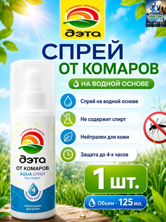 Chivinlarga qarshi AQUA spreyi - 