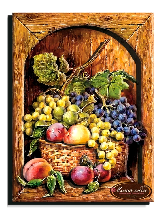 Papertol 3D ijodiy to‘plami «Mevali natyurmort», 20*26 sm, РТ150187