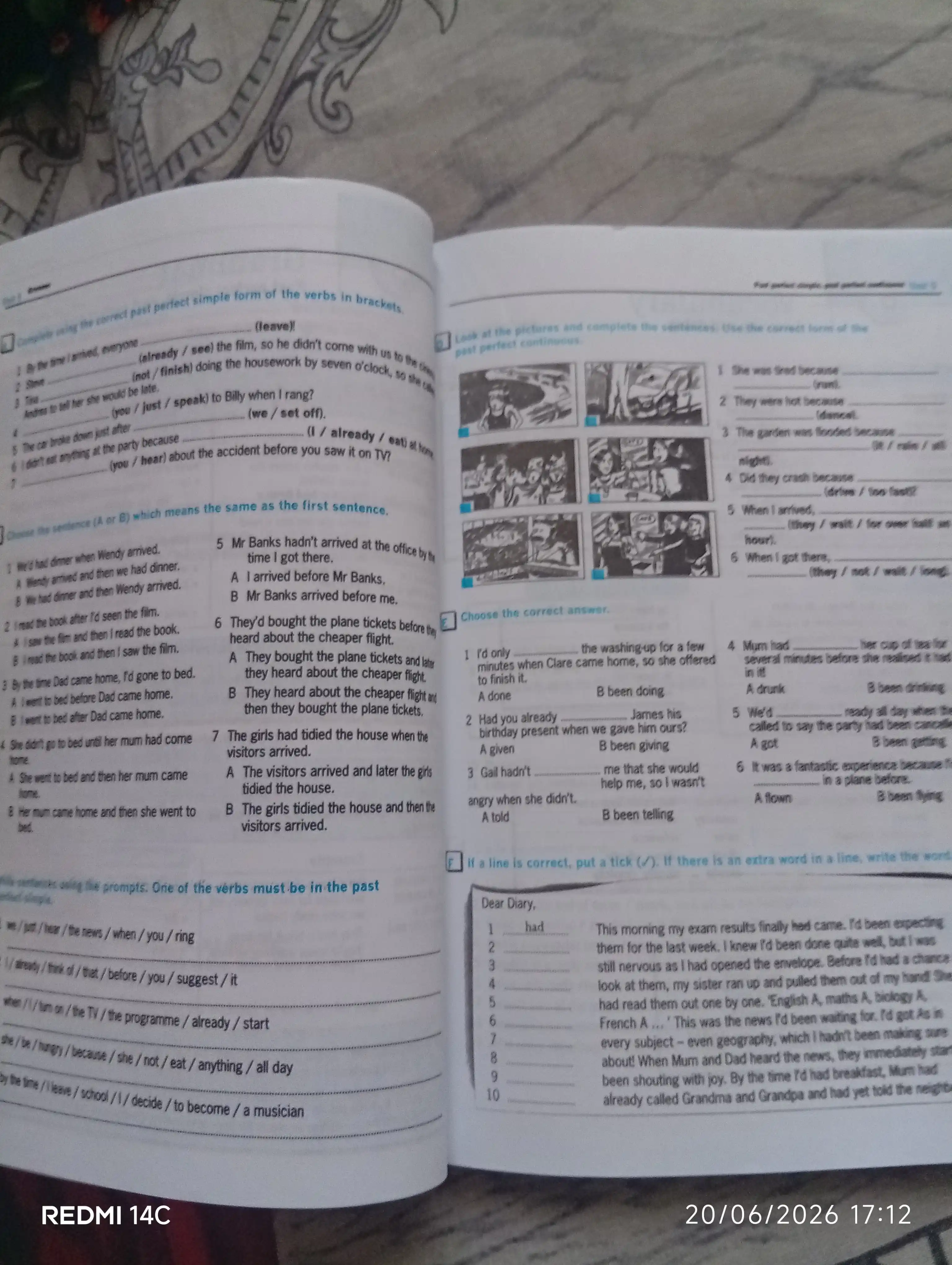 Destination B1, B2 C1 and C2 ,Grammar and Vocabulary with Answer key, Format B5