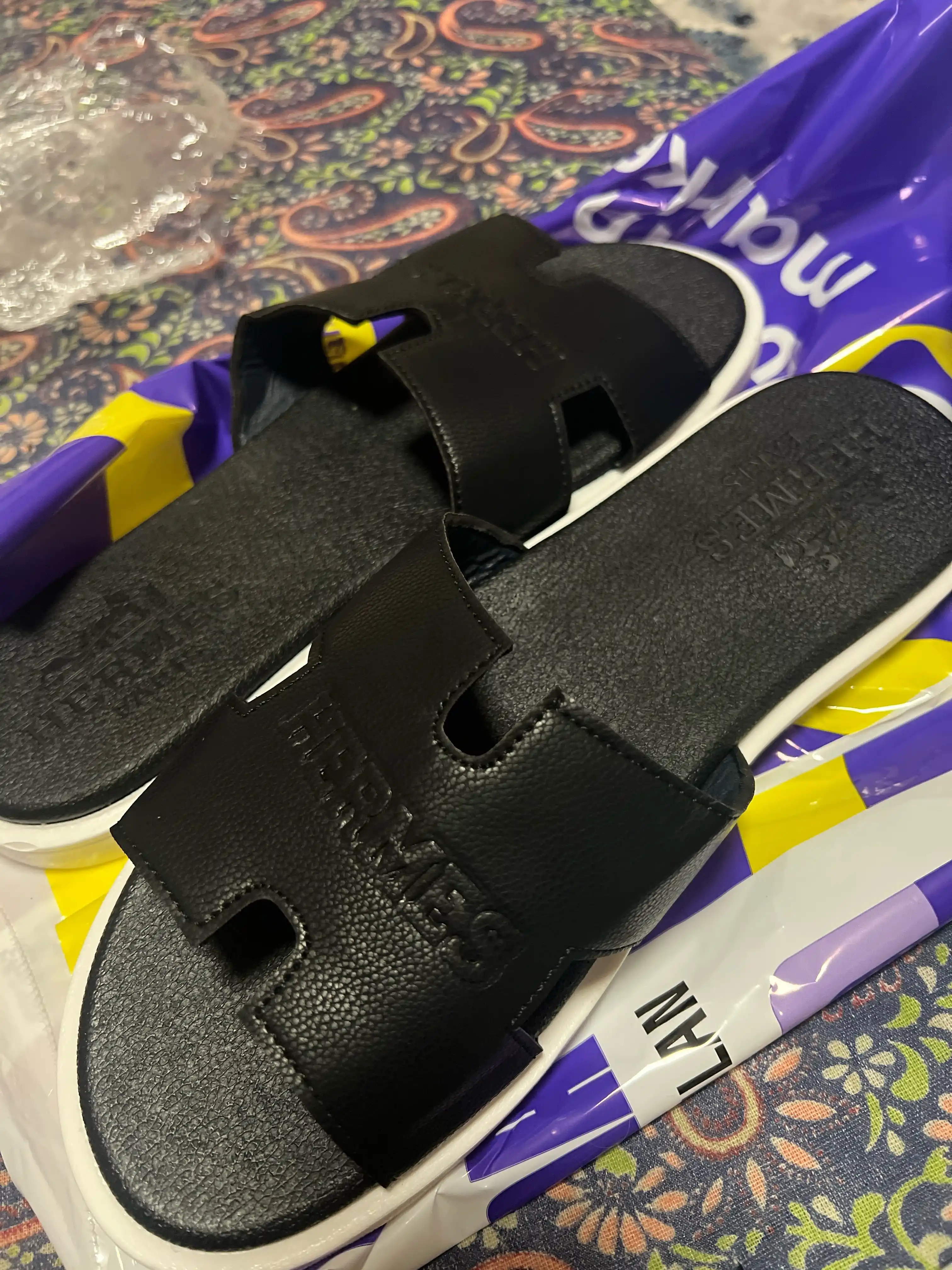 Мужская обувь, Hermes, обувь для лета, шлепанцы 39-44