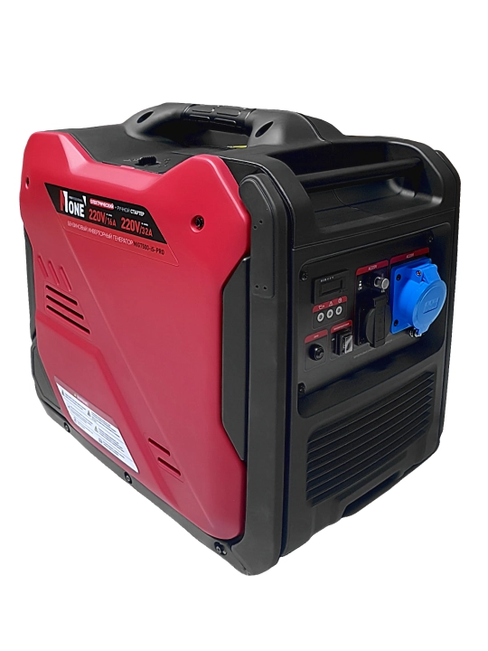Benzinli invertor generator NUMBER ONE NIG7500-iS-PRO, maksimal quvvati 5.5 kVt