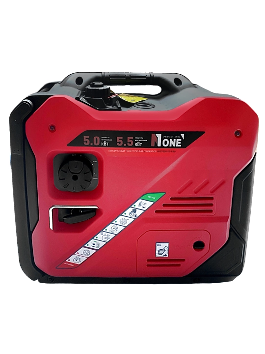 Benzinli invertor generator NUMBER ONE NIG7500-iS-PRO, maksimal quvvati 5.5 kVt