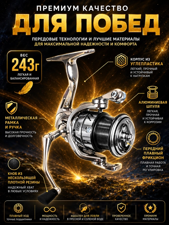 Катушка рыболовная