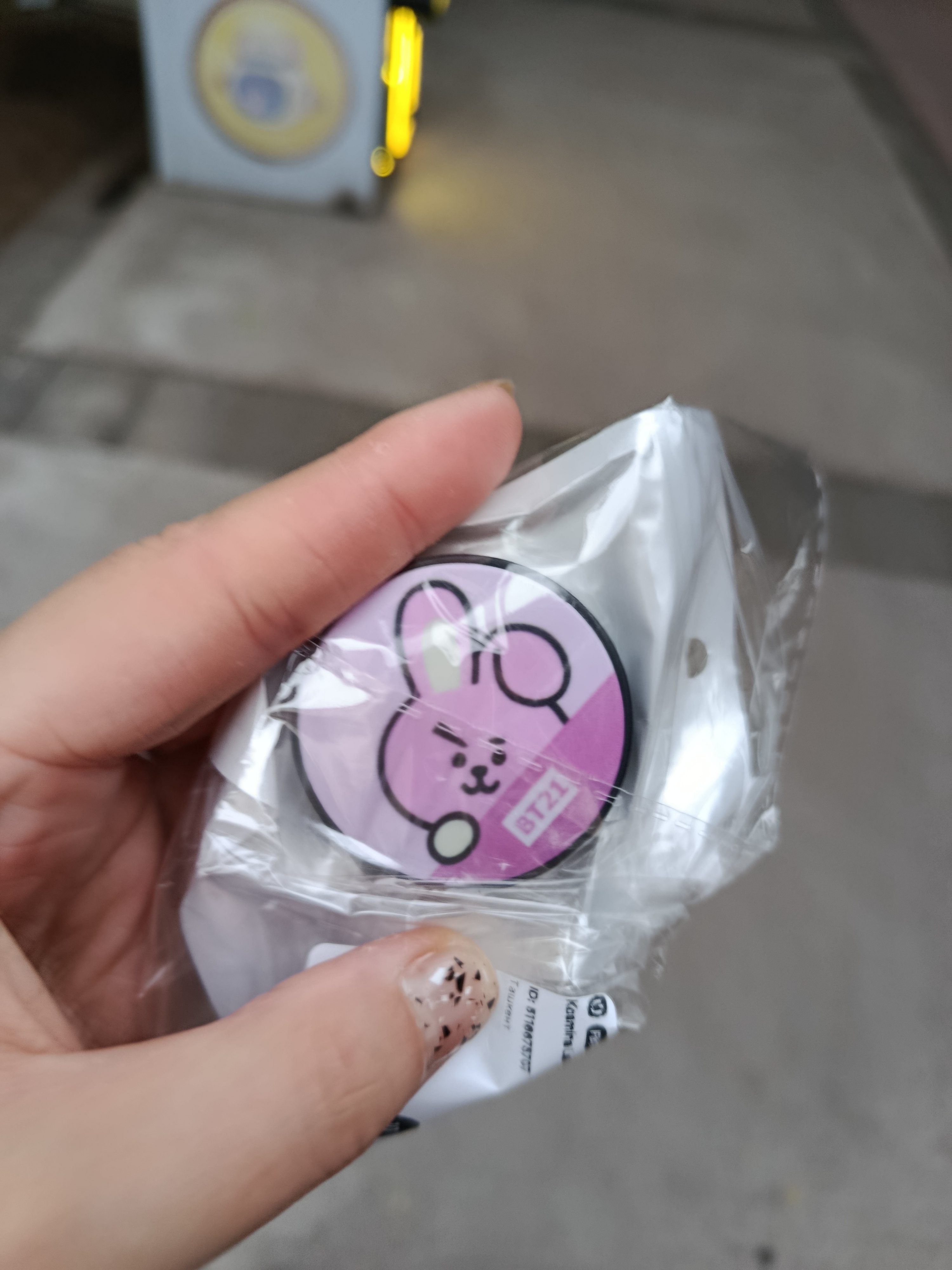Попсокет BT21 для смартфона, держатель для телефона PopTok BTS