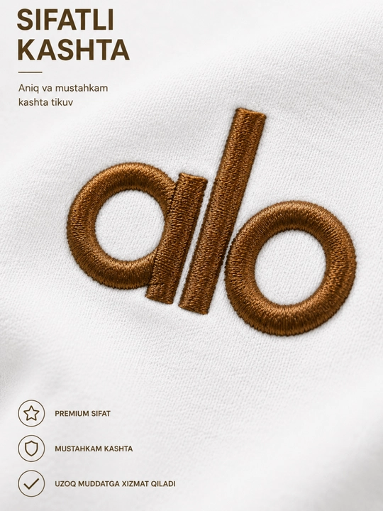 Костюм для девочек ALO, 8–12 лет, белая футболка, широкие брюки, комплект