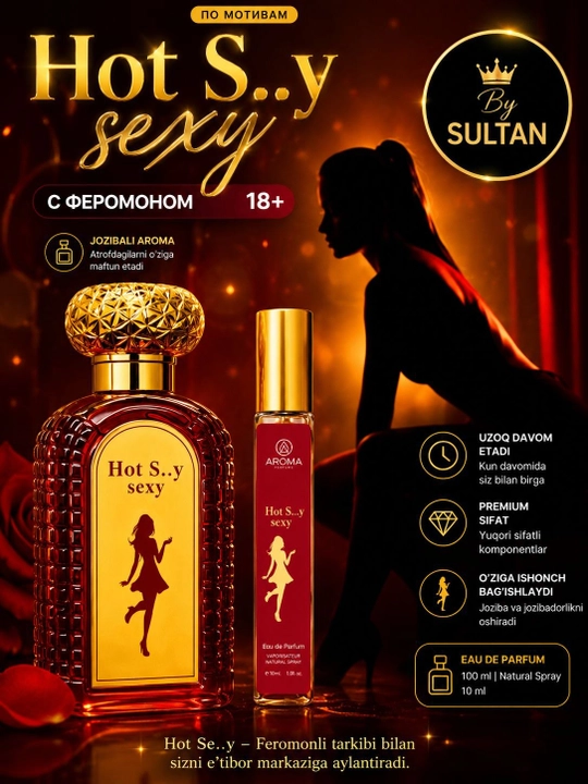 Hot Se.y – Feromonli parfyumlangan suv - 