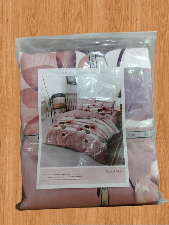 Ikki kishilik choyshablar, paxta, turli ranglarda - 