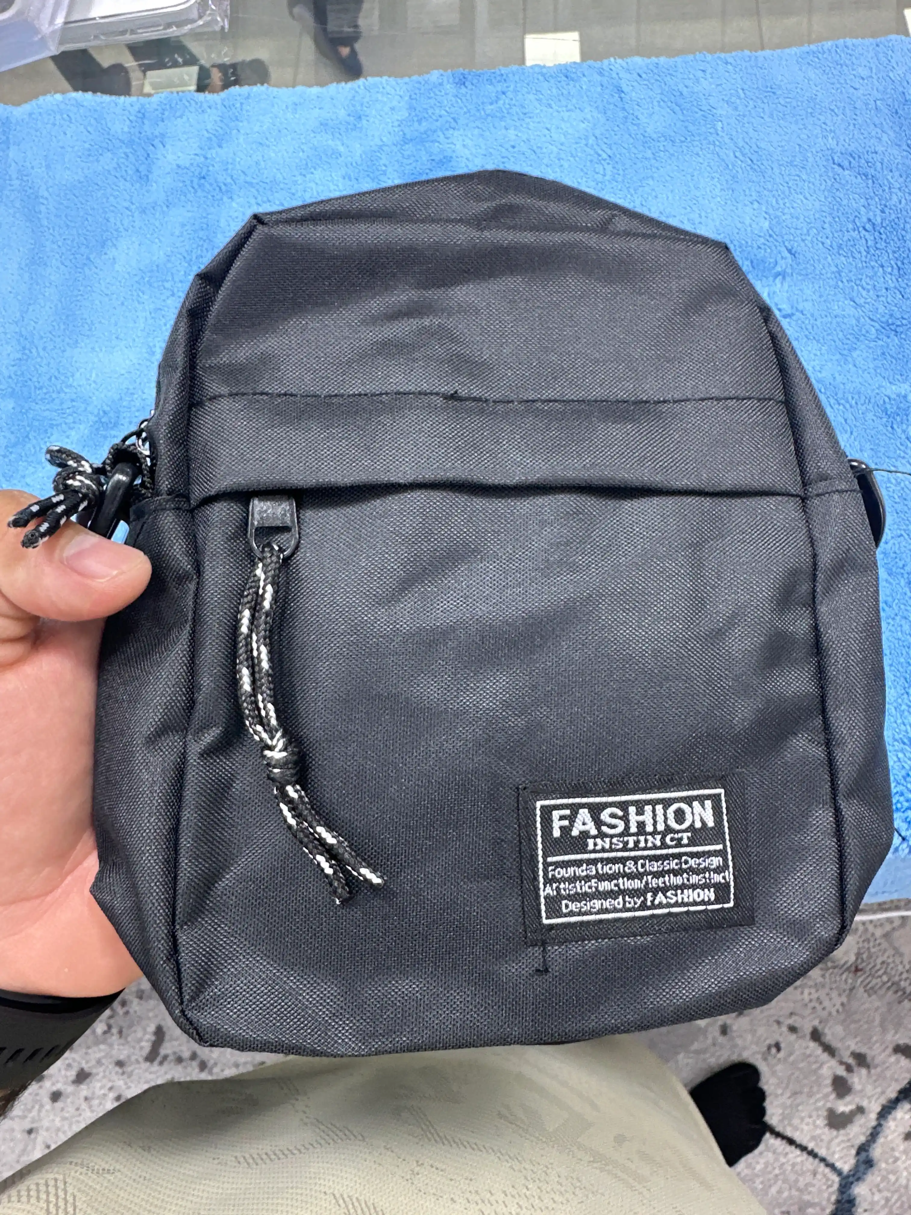 Мужская сумка через плечо Fashion — компактная и лёгкая