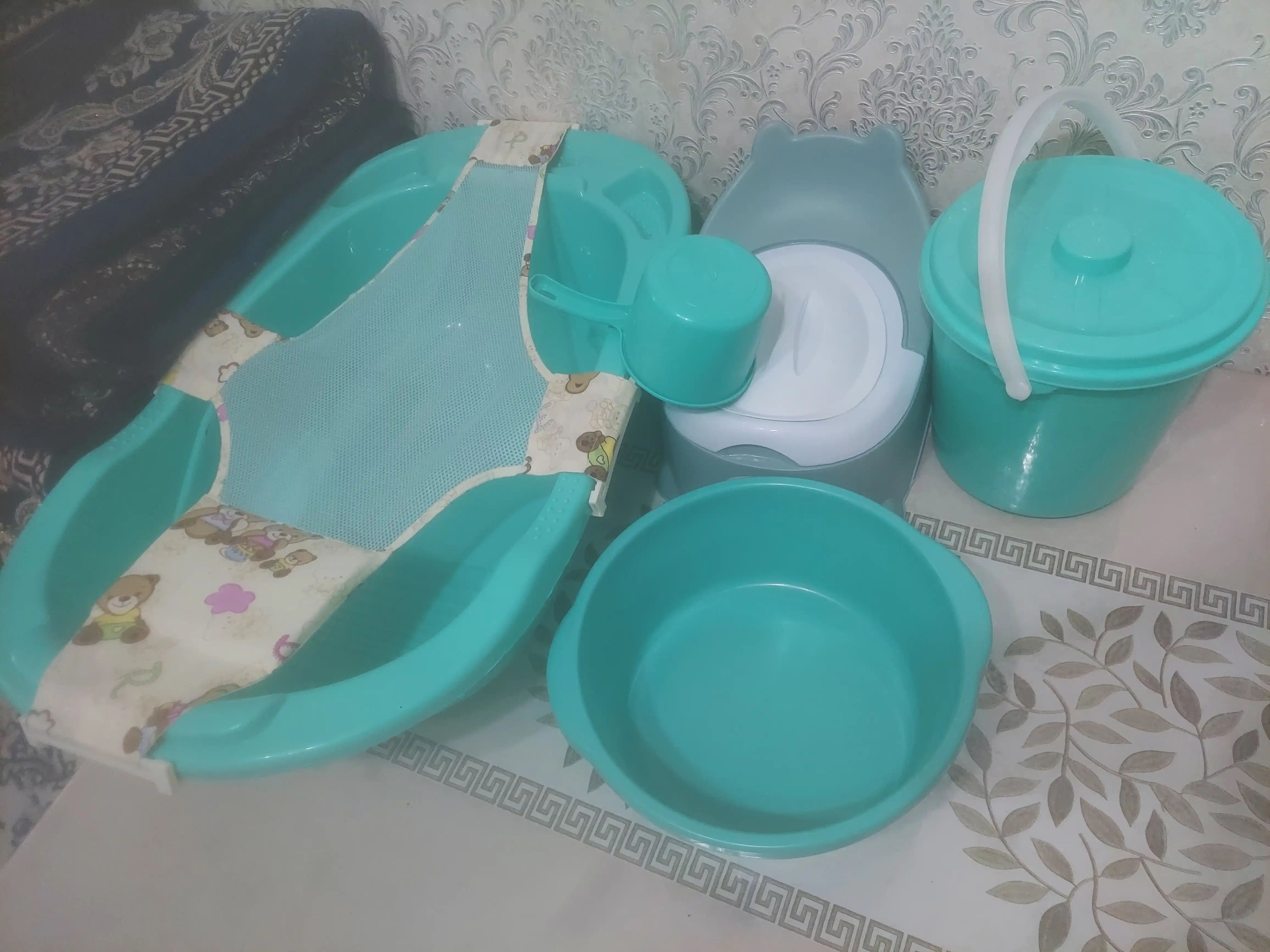 Полный набор для купания, объёмом 35 л, для малышей