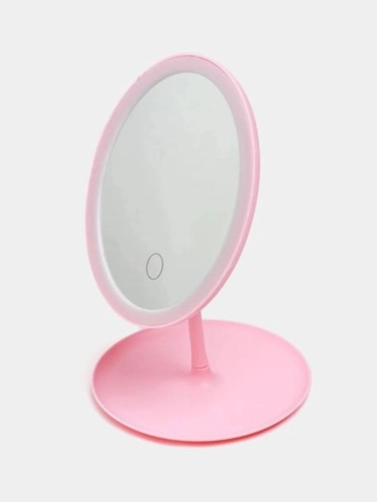 LED yoritgichli kosmetik stol oynasi - bo'yanish uchun yoritish