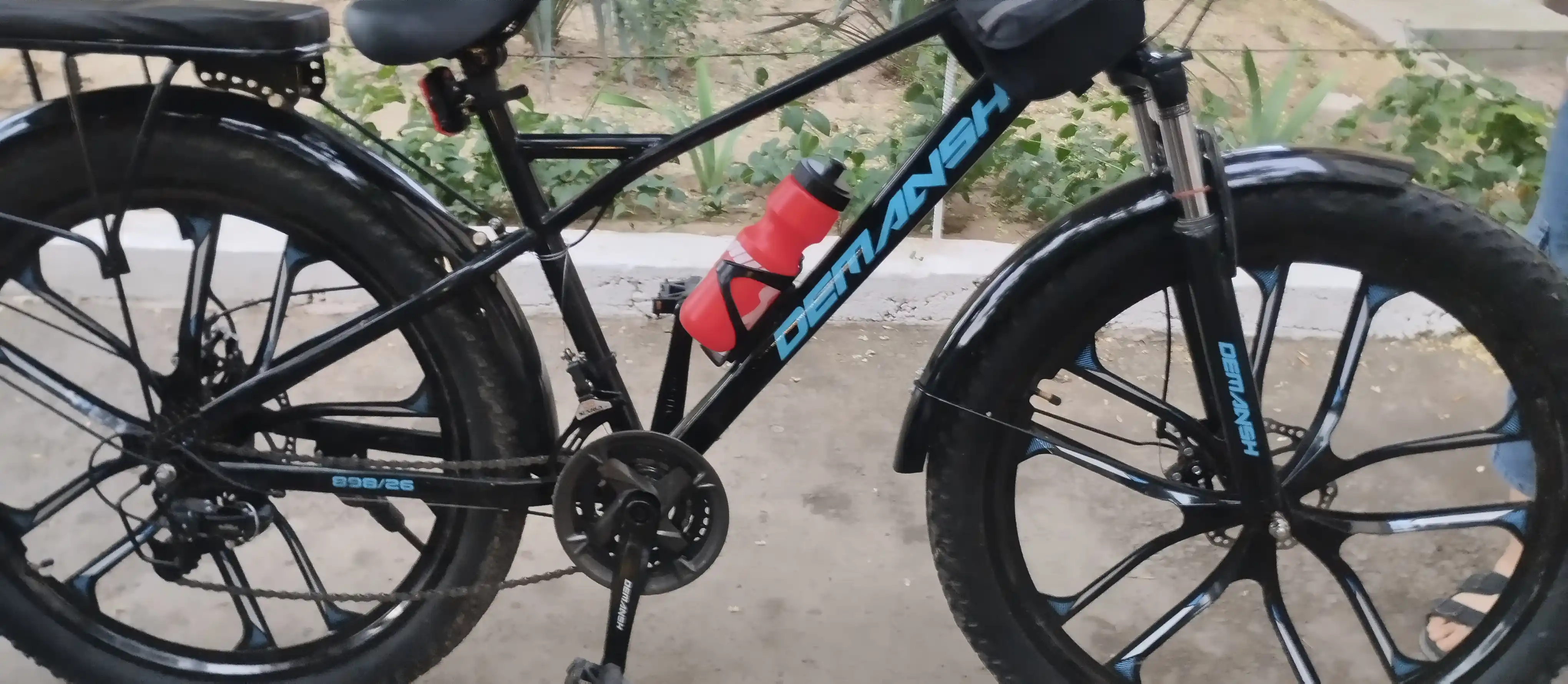 Velosiped DEMANSH, tezlikli, tog' uchun 3.0 balon, sakadiskalar