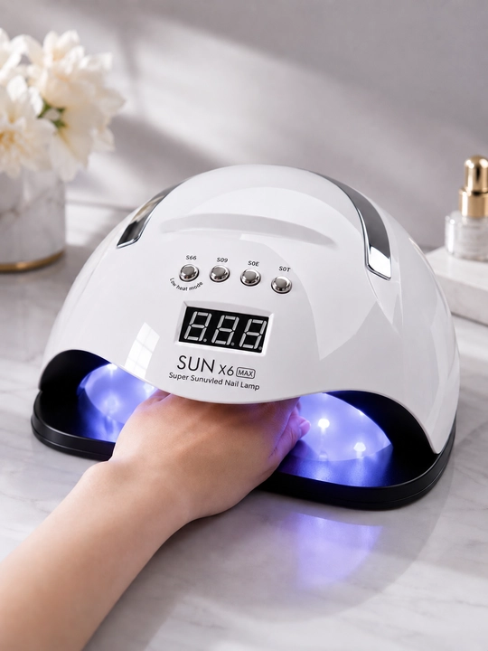 Manikyur va pedikyur uchun lampa, X6 MAX, 280 W, 66 dona, UF-yorug‘lik diodli lampalar
