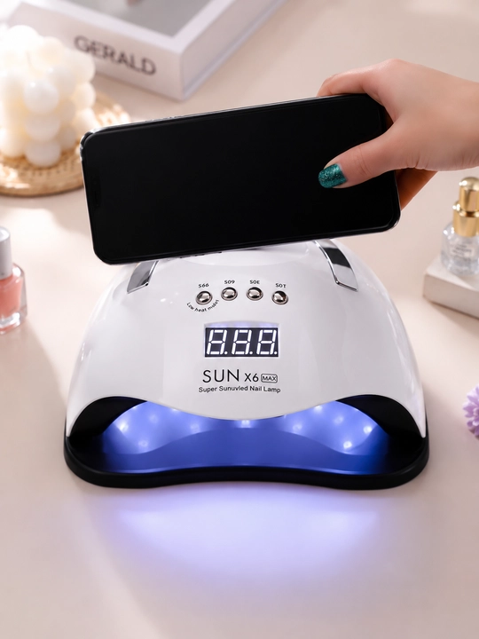 Manikyur va pedikyur uchun lampa, X6 MAX, 280 W, 66 dona, UF-yorug‘lik diodli lampalar