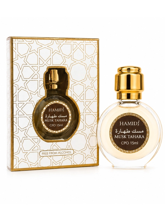 Арабские масляные духи Hamidi CPO 15 мл – Musk Tahara, Chantilly, Golden Dust, Attar Oil - 
