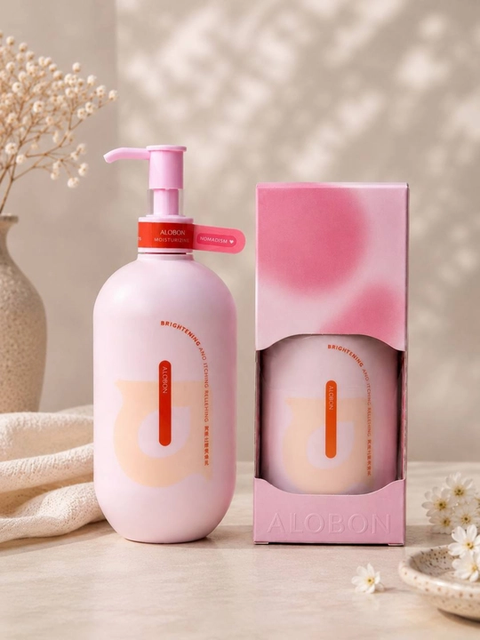Quruq va sezgir teri uchun ALOBON Nomadism 280 ml, namlantiruvchi tana losyoni