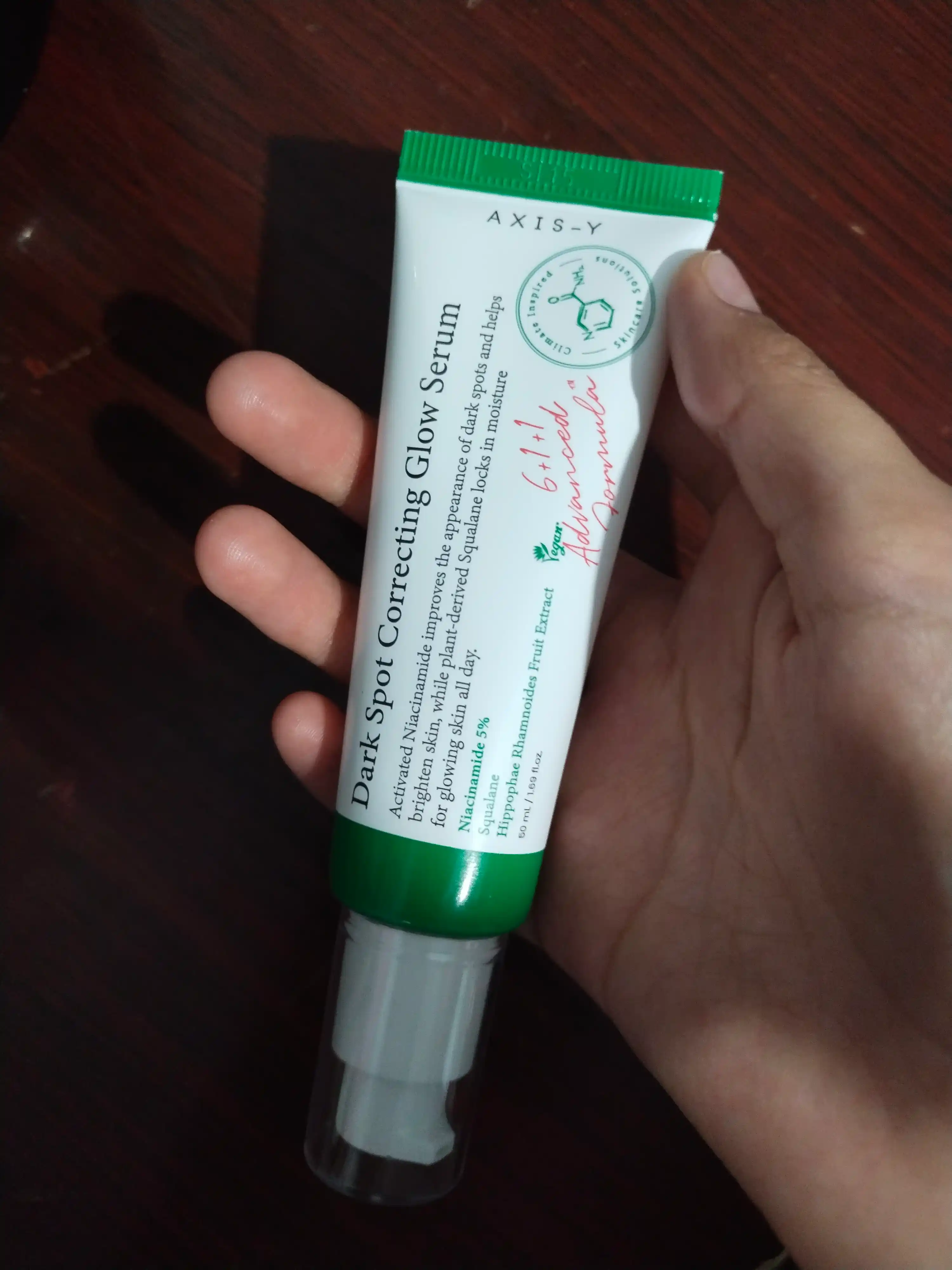 Axis-Y Dark Spot Correcting Glow Serum, 50 мл, Сыворотка для осветления пигментных пятен