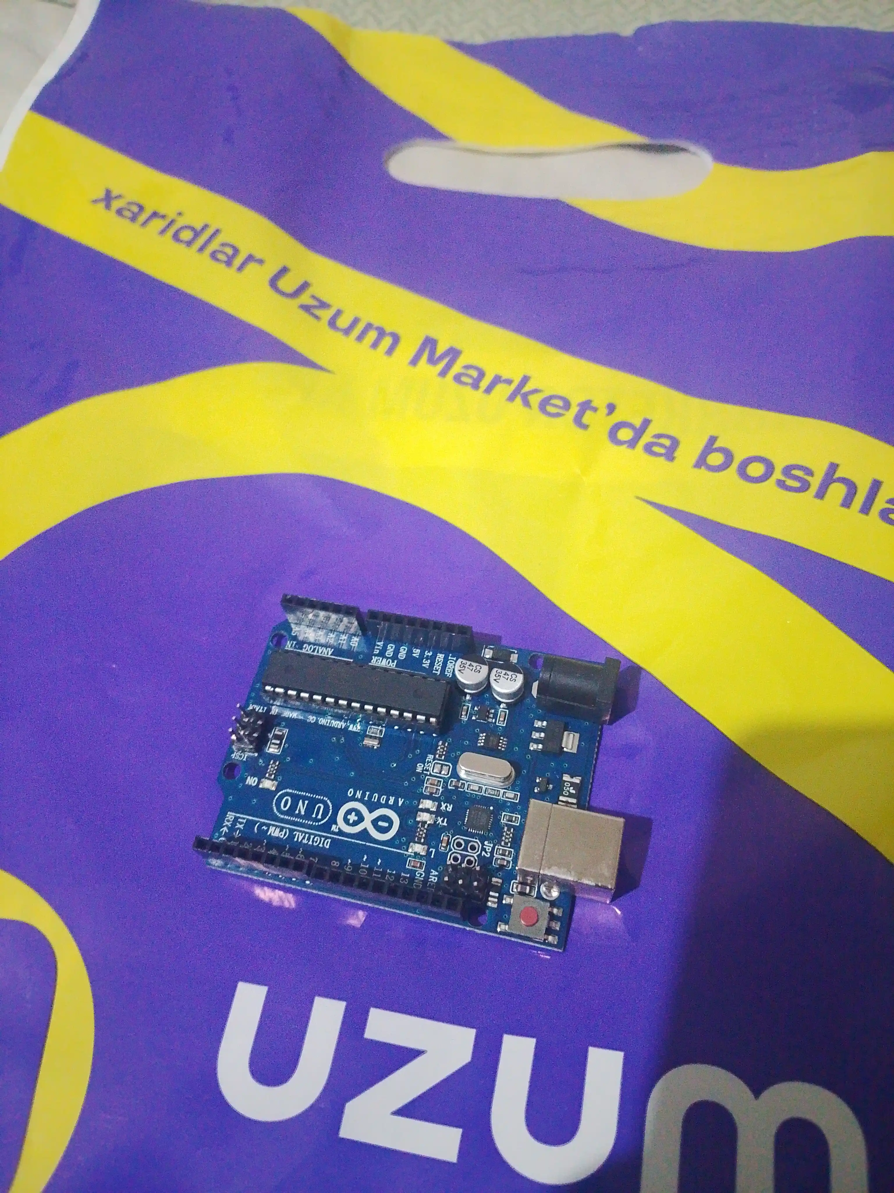 Плата-контроллер Arduino UNO DIP