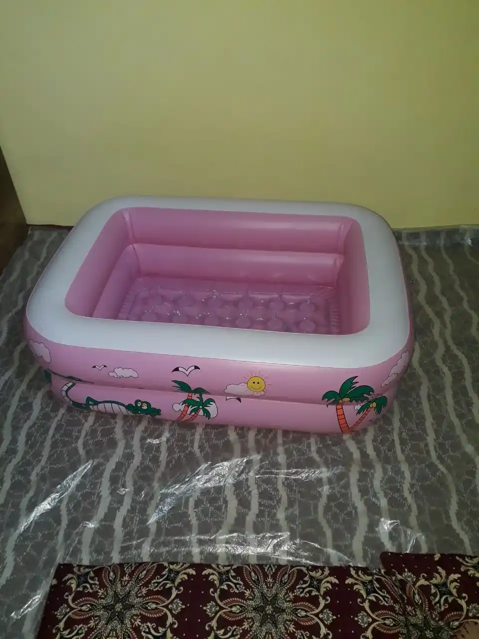 Бассейн Baby Pool, 110×85×35 см, мягкое дно, для детей